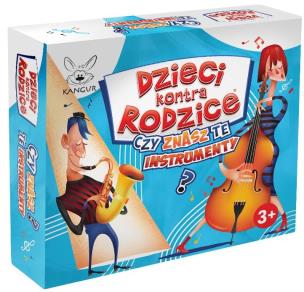 Opakowanie Gra Dzieci kontra Rodzice Czy znasz te instrumenty?