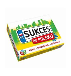 Gra planszowa Sukces po polsku. Wydawca: MULTIGRA. Multiszop.pl Opakowanie Gra planszowa Sukces po polsku