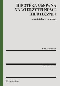 Okładka książki Hipoteka umowna na wierzytelności hipotecznej
