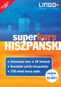 Okładka książki Hiszpański Superkurs Nowy kurs z rozmówkami+CD