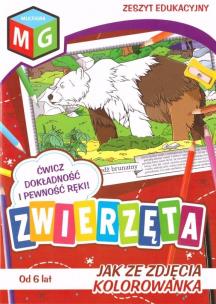 Okładka książki Jak ze zdjęcia - Zwierzęta