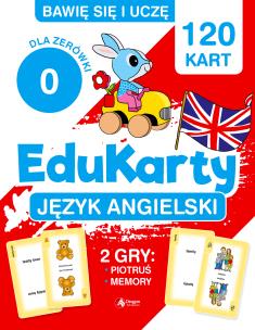 Okładka książki Język angielski dla Zerówki. EduKarty