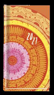 Okładka książki KAL.KOLIBER ZIELONY Z KOLOROWYM CZYMS 2014 T320F-02-PRMI