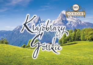 Okładka książki KAL.KRAJOBRAZY GORSKIE 2014 TW-10-04-PRMI