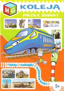 Okładka książki Koleją przez świat