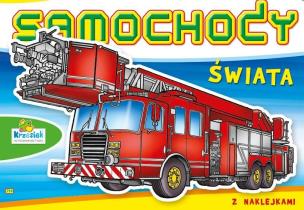 Okładka książki Kolorowanka. Samochody świata. Straż