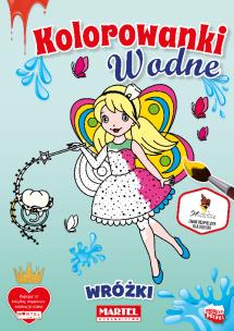 Okładka książki Kolorowanka wodna Wróżki