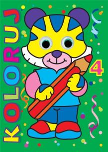 Okładka książki Koloruj 4