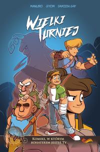 Okładka książki Komiksy paragrafowe Wielki turniej