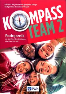 Okładka książki Kompass Team 2 Podręcznik do języka niemieckiego 7-8