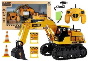 Koparka zdalnie sterowana R/C 1:22. Wydawca: Lean Toys. Multiszop.pl Opakowanie Koparka zdalnie sterowana R/C 1:22