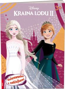 Okładka książki Kraina lodu 2 Kolorowanka z naklejkami