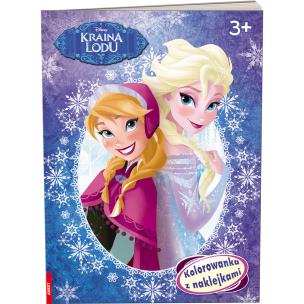 Okładka książki Kraina lodu Kolorowanka z naklej/NA9104