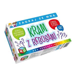 Kram z rebusami. Wydawca: MULTIGRA. Multiszop.pl Opakowanie Kram z rebusami