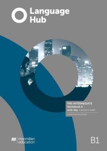 Okładka książki Language Hub Split ed. Pre-Inter. B1 WB A + key