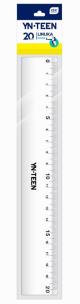 Opakowanie Linijka plastikowa 20cm YN TEEN