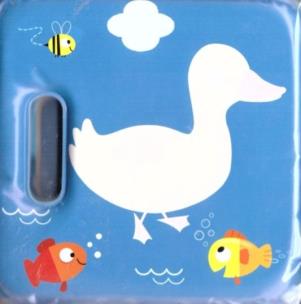 Okładka książki Magiczna książeczka kąpielowa z piszczałką-kaczka