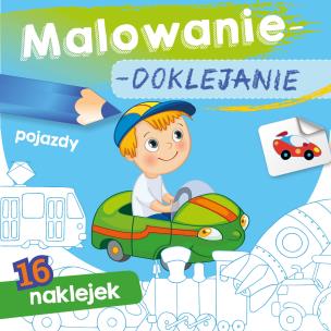Okładka książki Malowanie-doklejanie. Pojazdy