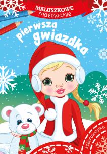 Okładka książki Maluszkowe malowanie. Pierwsza gwiazdka