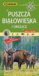 Okładka książki Mapa tur. - Puszcza Białowieska 1:50 000