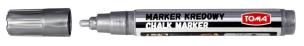 Opakowanie Marker kredowy 4,45mm srebrny (10szt) TOMA