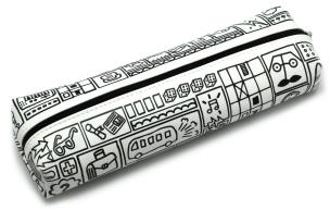 Opakowanie MN Doodle Piórnik duży wzory