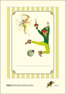 Opakowanie Naklejki dekoracyjne BKP 013 Piotruś Pan 6szt