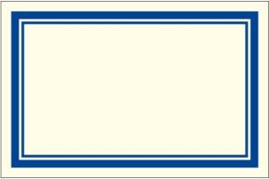 Opakowanie Naklejki dekoracyjne ETK 025 Niebieskie 4szt ROSSI