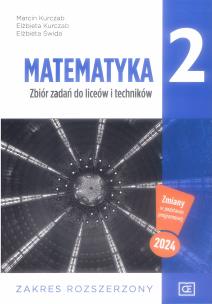 Okładka książki Nowe matematyka zbiór zadań dla klasy 2 liceów i techników zakres rozszerzony MAZR2