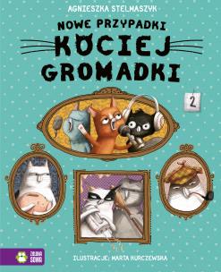Okładka książki Nowe przypadki kociej gromadki