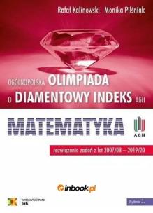 Okładka książki Olimpiada o Diamentowy Indeks AGH. Matematyka 2020