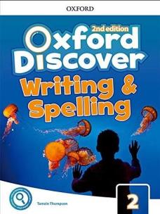 Oxford Discover 2 Writing and Spelling. Autor: Tamzin Thompson. Multiszop.pl Okładka książki Oxford Discover 2 Writing and Spelling