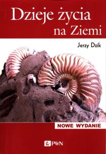 Okładka książki P.DZIEJE ZYCIA NA ZIEMII WPROWADZENIE DO PALEOBIOLOGII-PWNN