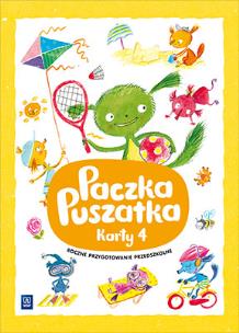 Paczka Puszatka. KP cz.4 RPP WSiP. Autor: Anna Borchard, Dziejowska Joanna. Multiszop.pl Okładka książki Paczka Puszatka. KP cz.4 RPP WSiP