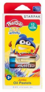 Opakowanie Pastele olejne Jumbo 12 kolorów Play-Doh