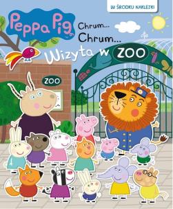 Okładka książki Peppa Pig. Chrum... Chrum...nr. 65. Wizyta w ZOO