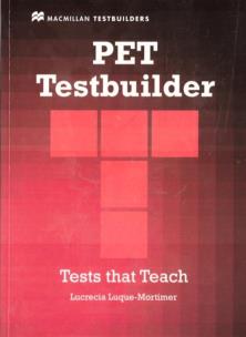 Okładka książki PET Testbuilder bez klucza