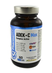 Zdjęcie produktu PharmoVit ADEK + C Max 60kaps