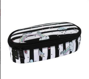 Opakowanie Piórnik 10x23 pasy, tęcza, jednorożec