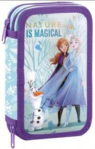 Opakowanie Piórnik podwójny z wyposażeniem Kraina Lodu 2