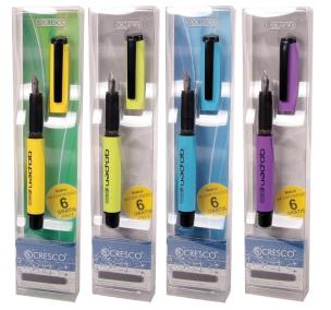 Opakowanie Pióro wieczne Go Pen Colors + 6 naboi mix