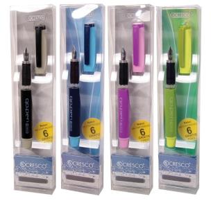 Opakowanie Pióro wieczne Go Pen Colors + 6 naboi mix