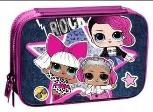 Opakowanie Podwójny piórnik z wyposażeniem - LOL Surprise