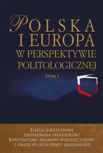 Okładka książki Polska i Europa w perspektywie politologicznej