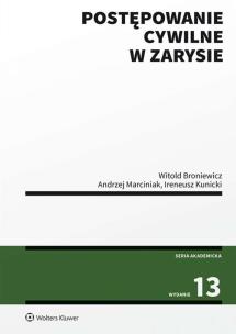 Okładka książki Postępowanie cywilne w zarysie