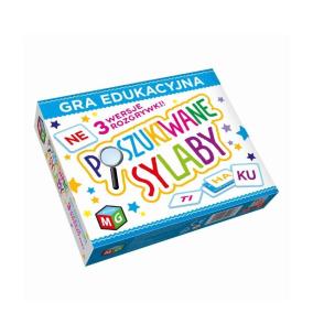 Poszukiwane sylaby. Wydawca: MULTIGRA. Multiszop.pl Opakowanie Poszukiwane sylaby