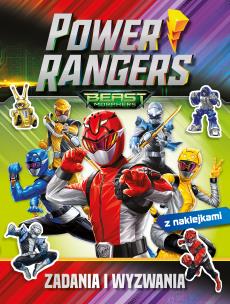 Power Rangers. Zadania i wyzwania. Autor: Opracowanie zbiorowe. Multiszop.pl Okładka książki Power Rangers. Zadania i wyzwania