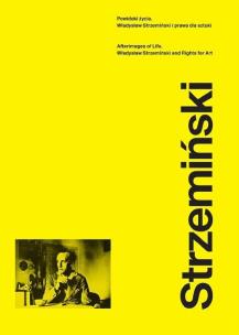 Okładka książki Powidoki życia. Władysław Strzemiński i prawa..