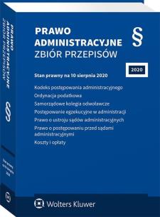Okładka książki Prawo administracyjne Zbiór przepisów