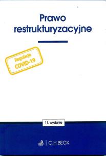 Okładka książki Prawo restrukturyzacyjne